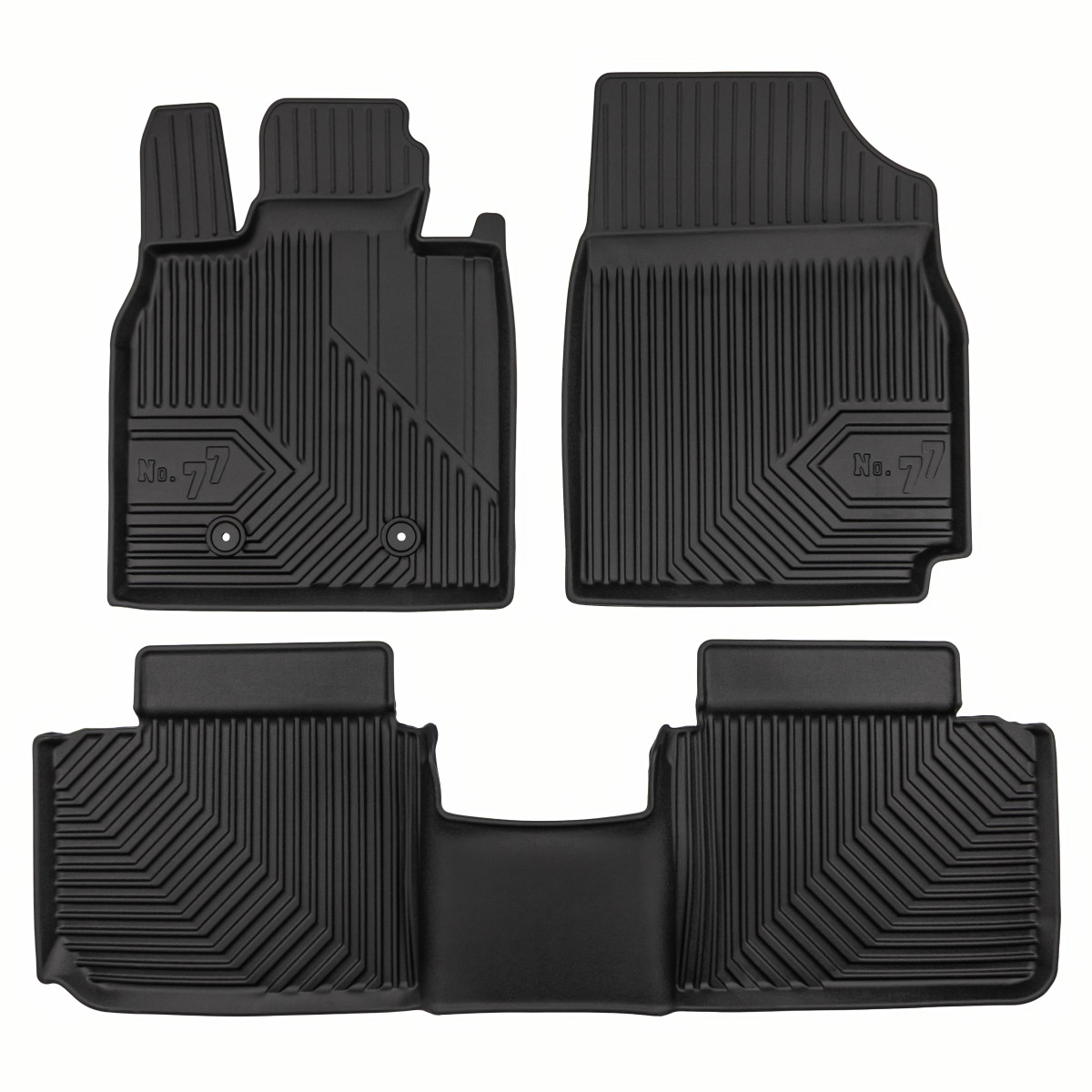 Gumijas paklājiņi No.77 BYD Seal 5 DM-i PHEV no 2025g. (Sedan)