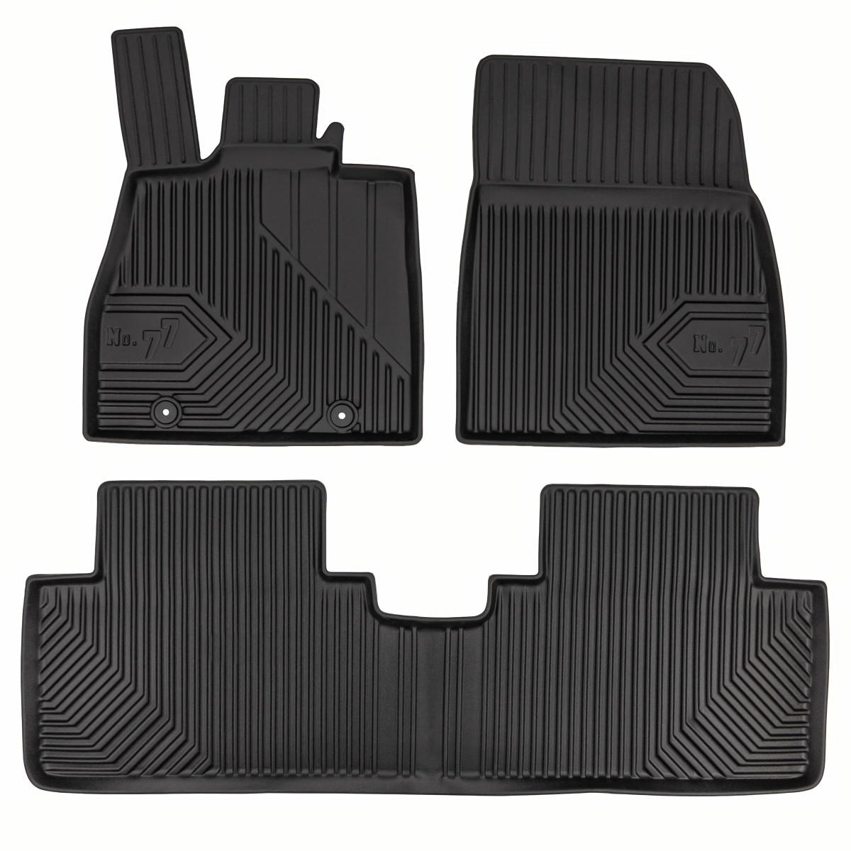 Gumijas paklājiņi No.77 BYD Seal 6 DM-i no 2024g. (1 rinda)