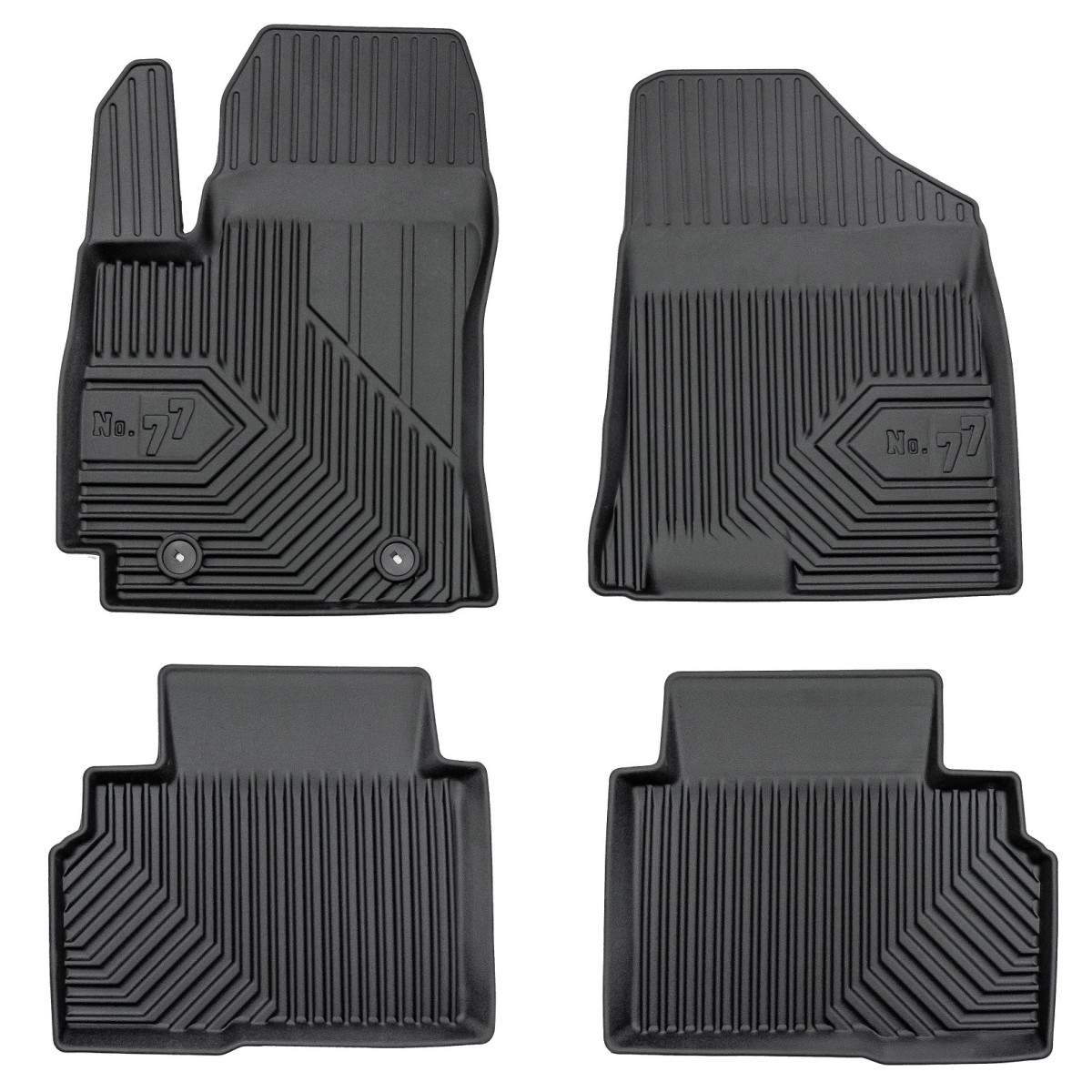 Gumijas paklājiņi No.77 Hyundai Kona II Crossover no 2022g.