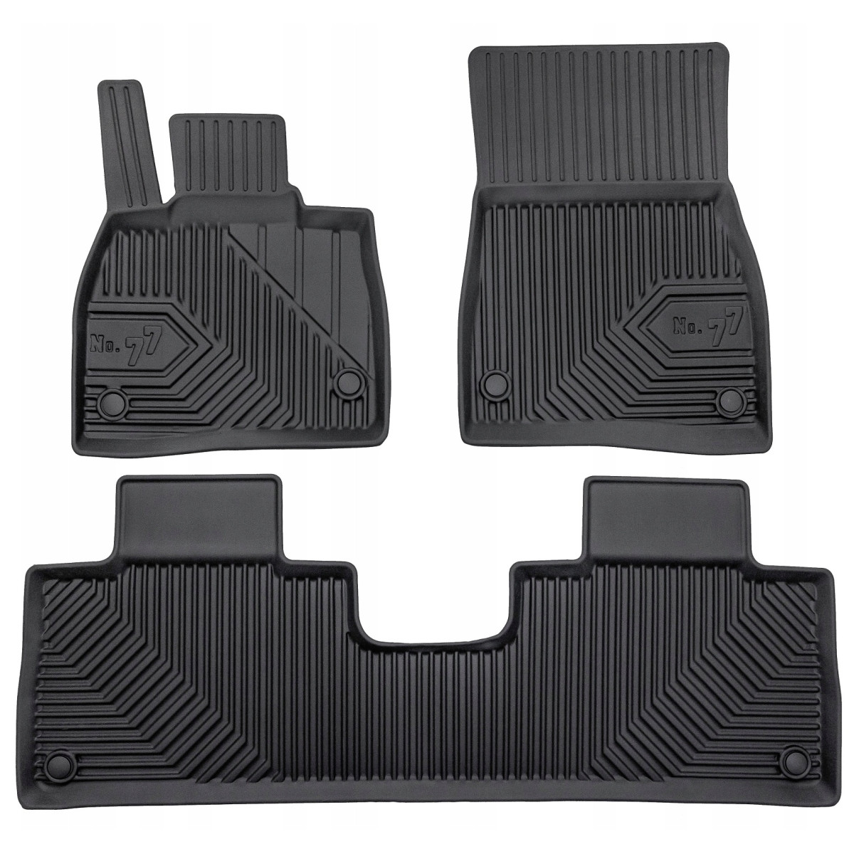 Gumijas paklājiņi No.77 Mercedes-Benz EQS Suv Crossover, except Electric no 2022g.