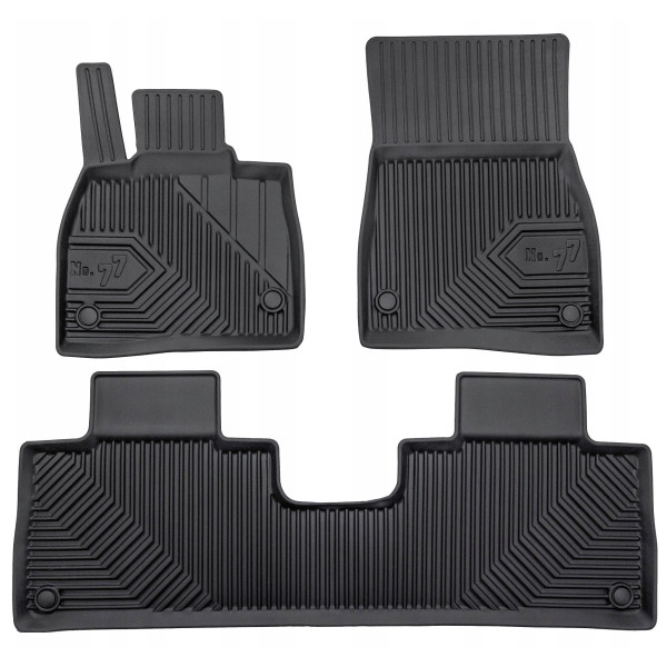 Gumijas paklājiņi No.77 Mercedes-Benz EQS Suv Crossover, except Electric no 2022g.