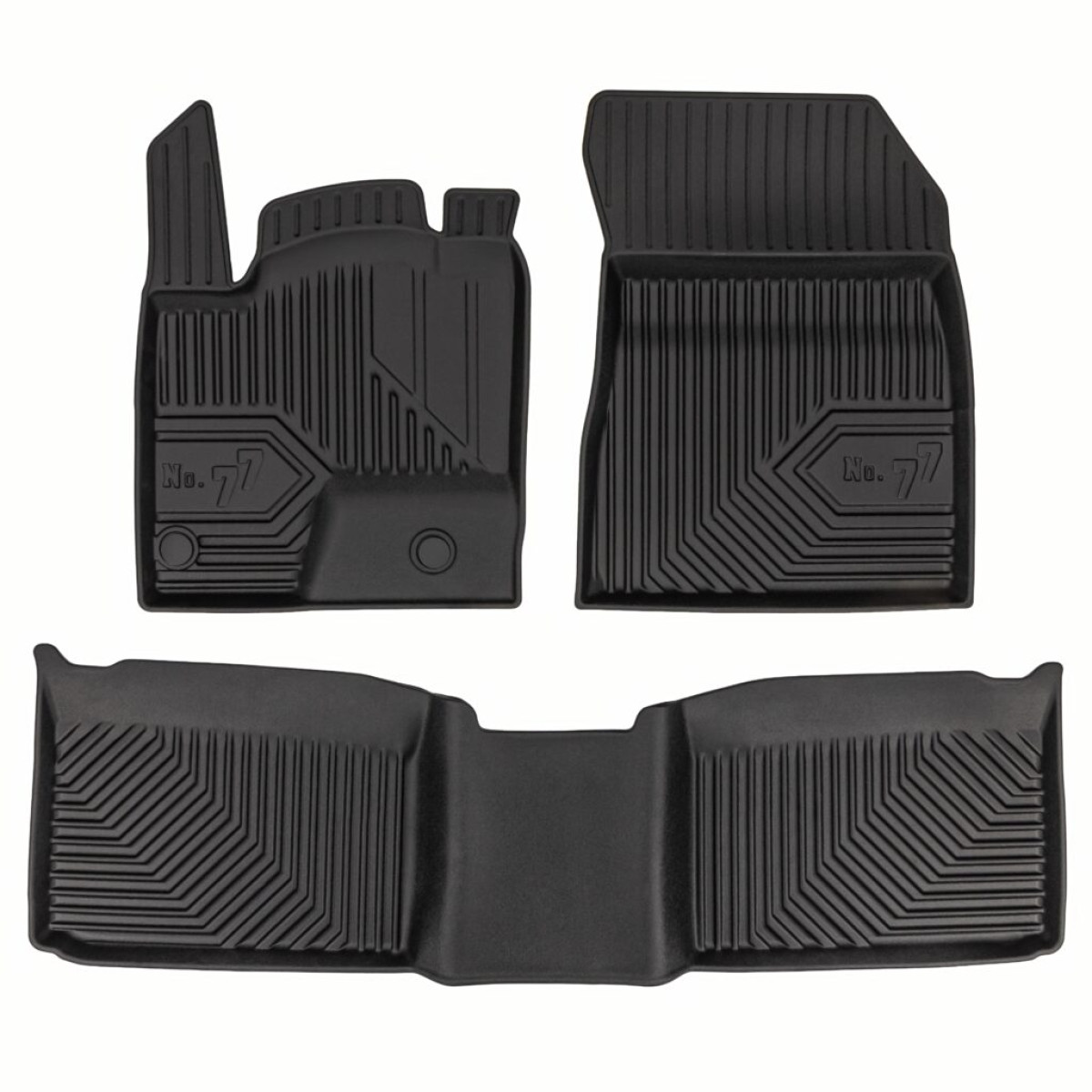 Gumijas paklājiņi No.77 Mitsubishi Outlander IV no 2021g. (AWD, PHEV)