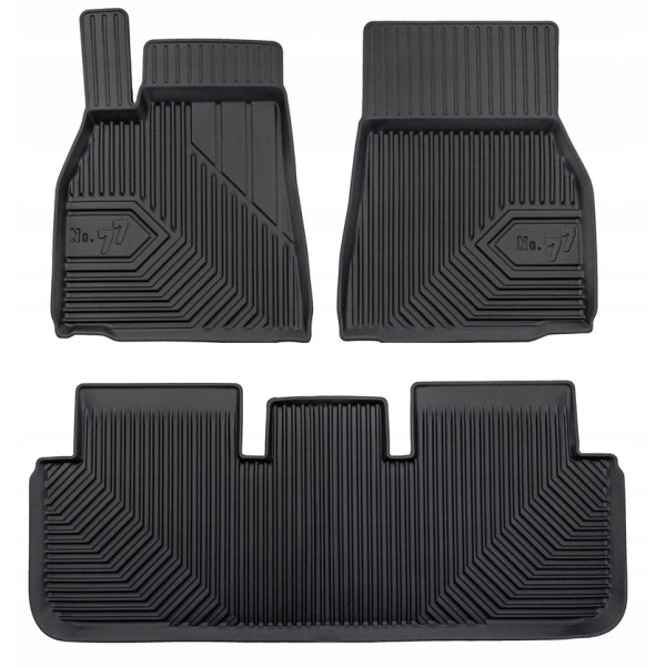 Gumijas paklājiņi No.77 Tesla Model S Liftback, Post-facelift no 2021g.