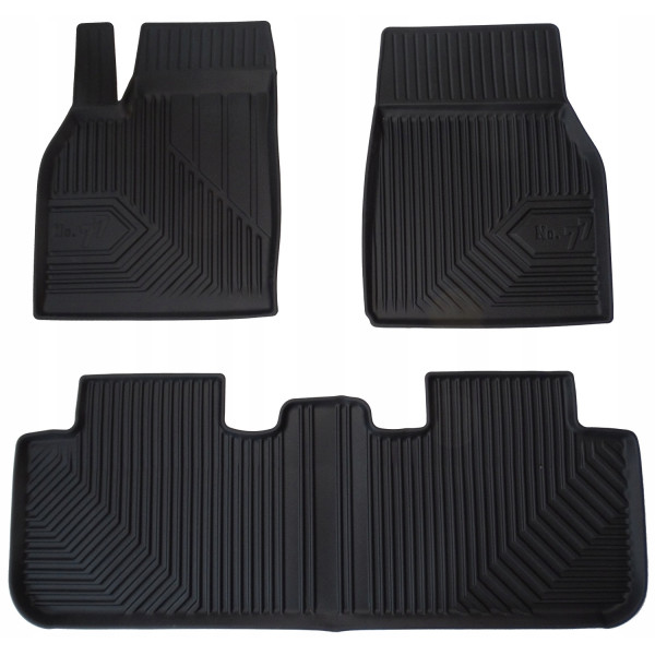 Gumijas paklājiņi No.77 Tesla Model Y Crossover no 2025g. (Post-facelift)