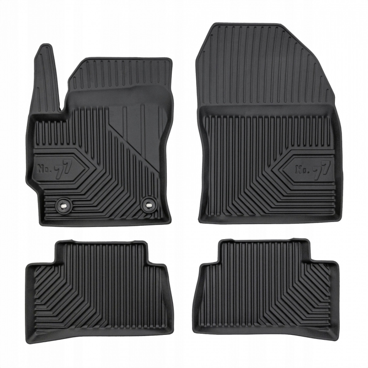 Gumijas paklājiņi No.77 Toyota Corolla Cross Suv, FWD no 2022g.