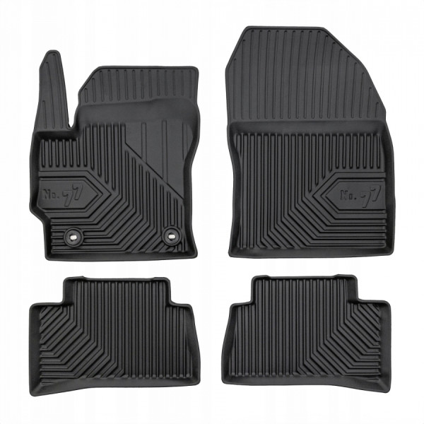 Gumijas paklājiņi No.77 Toyota Corolla Cross Suv, FWD no 2022g.