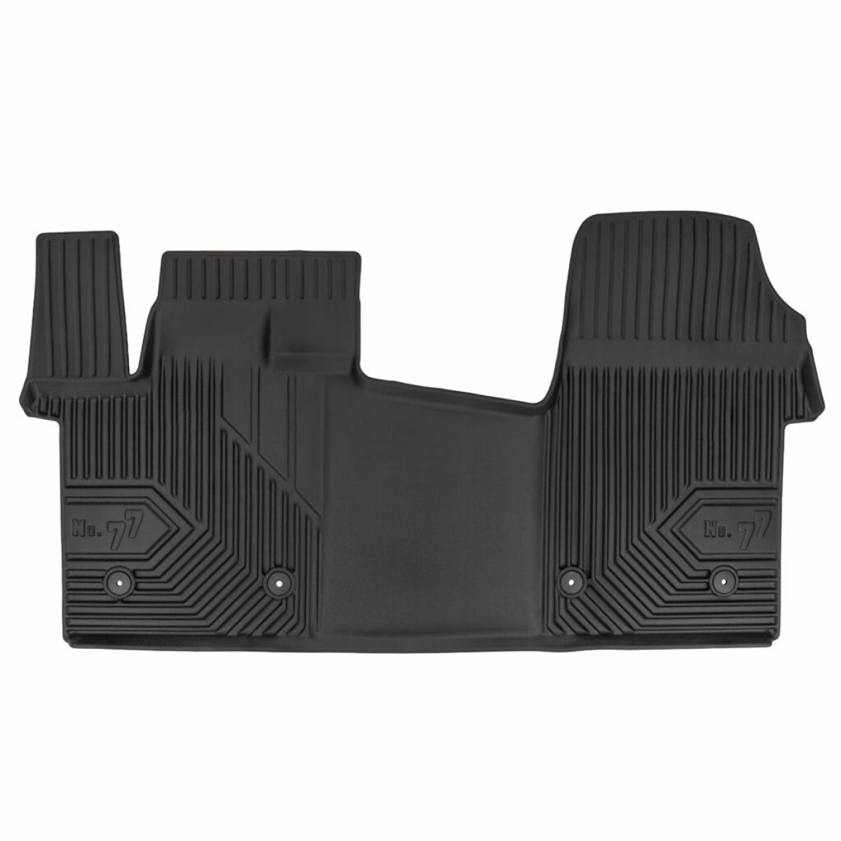 Gumijas paklājiņi No.77 Volkswagen Multivan IV no 2021g. (1 rinda)