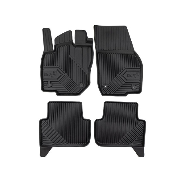 Gumijas paklājiņi No.77 Volkswagen Tiguan III Suv, except Mild Hybrid no 2024g.
