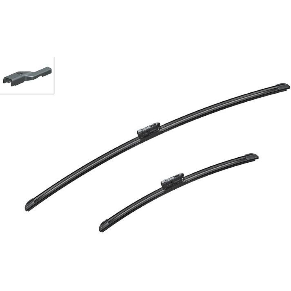 Tīrītāju komplekts Bosch Aerotwin A121S, 700/425 mm