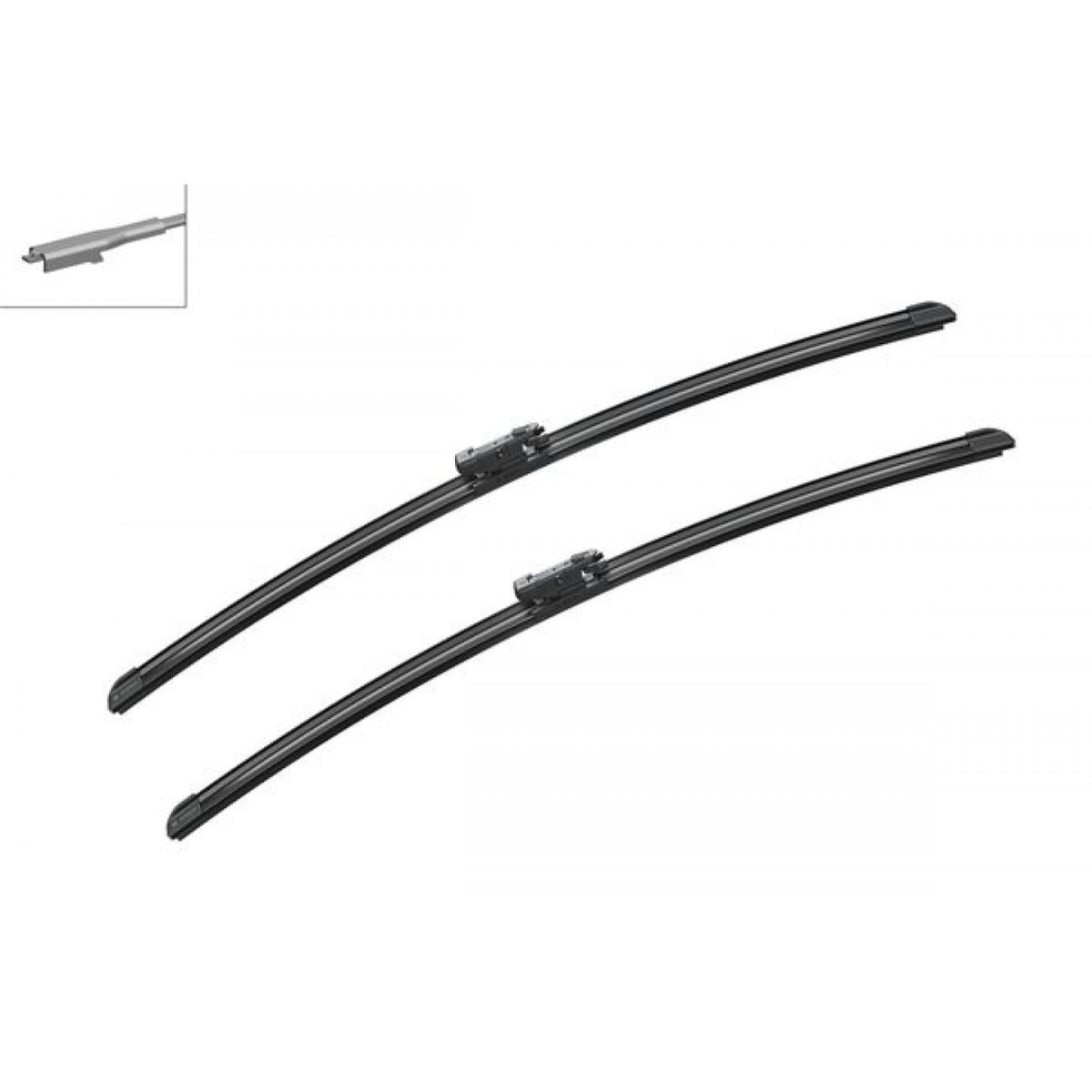 Tīrītāju komplekts Bosch Aerotwin A129S, 630/630 mm Tīrītāju komplekts Bosch Aerotwin A129S, 630/630 mm