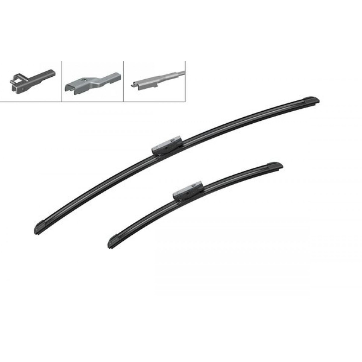 Tīrītāju komplekts Bosch Aerotwin Multi-Clip Spoiler AM468S, 650/400 mm Tīrītāju komplekts Bosch Aerotwin Multi-Clip Spoiler AM468S, 650/400 mm