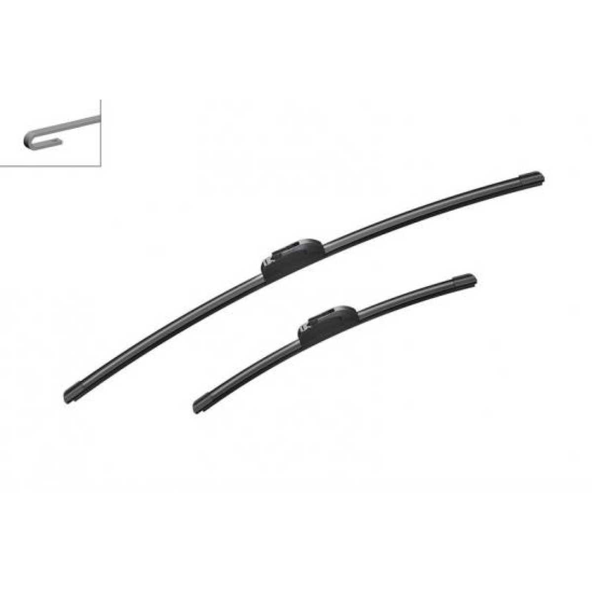 Tīrītāju komplekts Bosch Aerotwin Retrofit AR892S, 650/400 mm Tīrītāju komplekts Bosch Aerotwin Retrofit AR892S, 650/400 mm