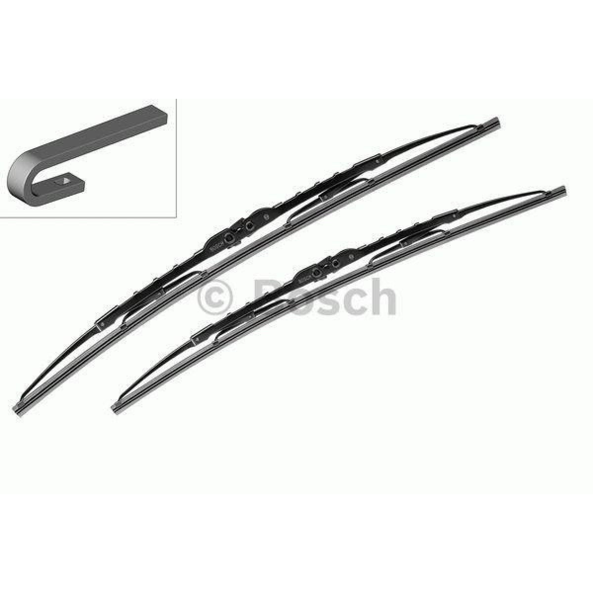 Tīrītāju komplekts Bosch Twin 500, 500/500 mm Tīrītāju komplekts Bosch Twin 500, 500/500 mm