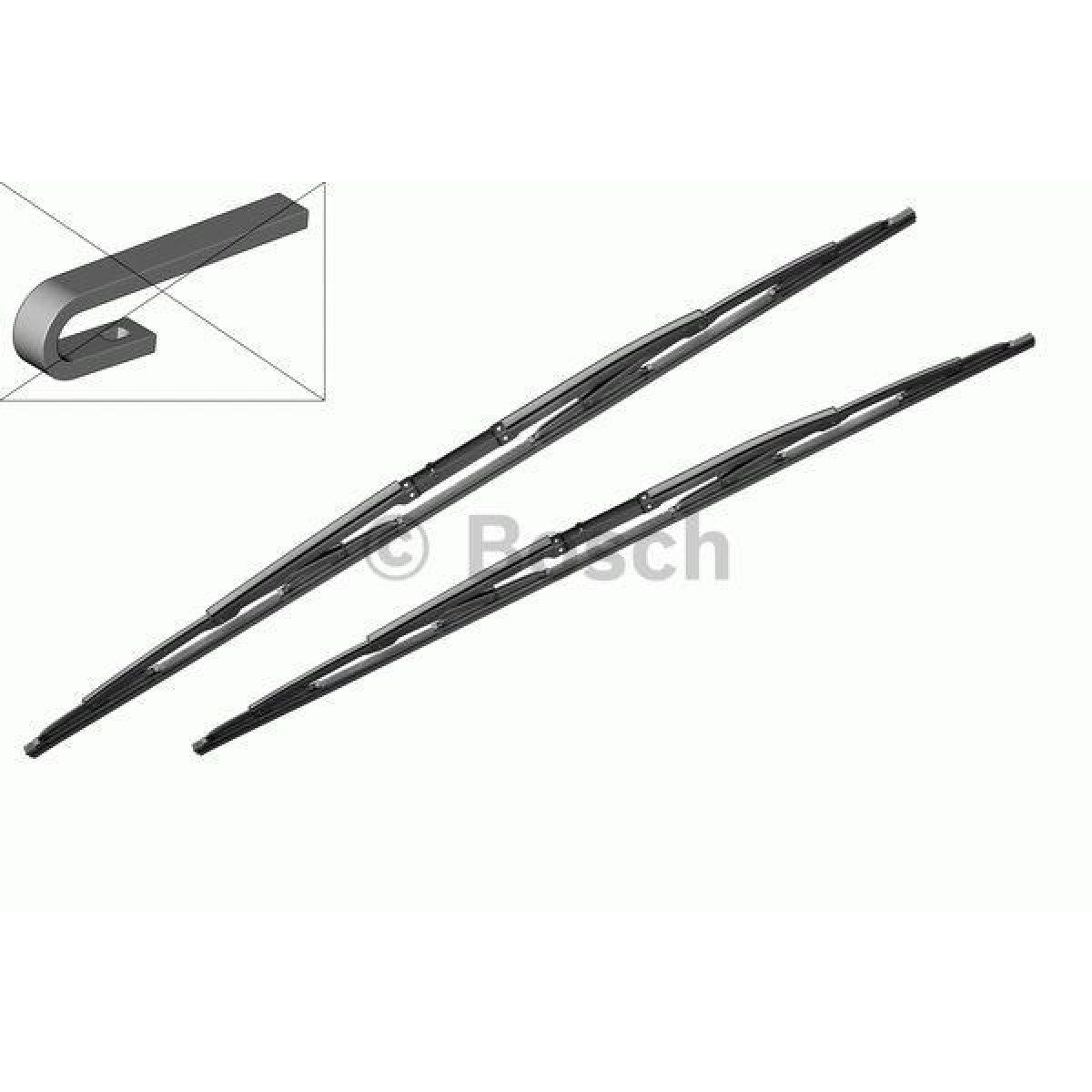 Tīrītāju komplekts Bosch Twin 539, 650/550 mm Tīrītāju komplekts Bosch Twin 539, 650/550 mm