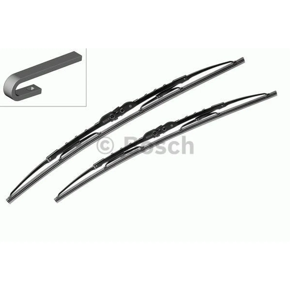 Tīrītāju komplekts Bosch Twin 608, 600/550 mm Tīrītāju komplekts Bosch Twin 608, 600/550 mm