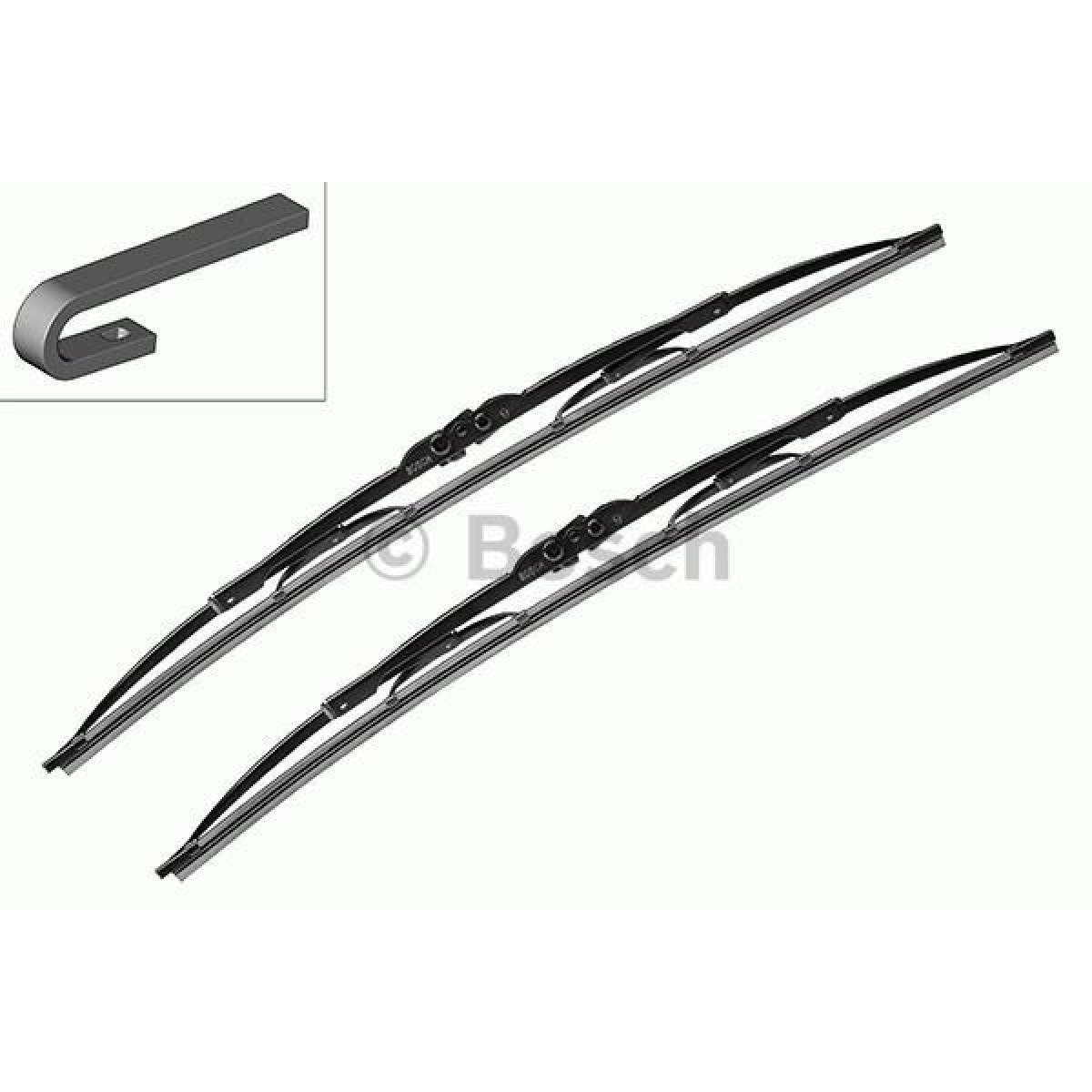Tīrītāju komplekts Bosch Twin 612, 600/440 mm Tīrītāju komplekts Bosch Twin 612, 600/440 mm