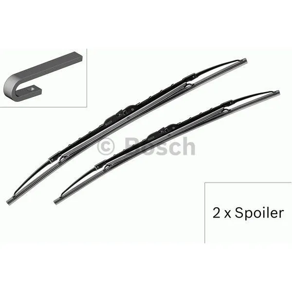 Tīrītāju komplekts Bosch Twin Spoiler 046S, 680/680 mm