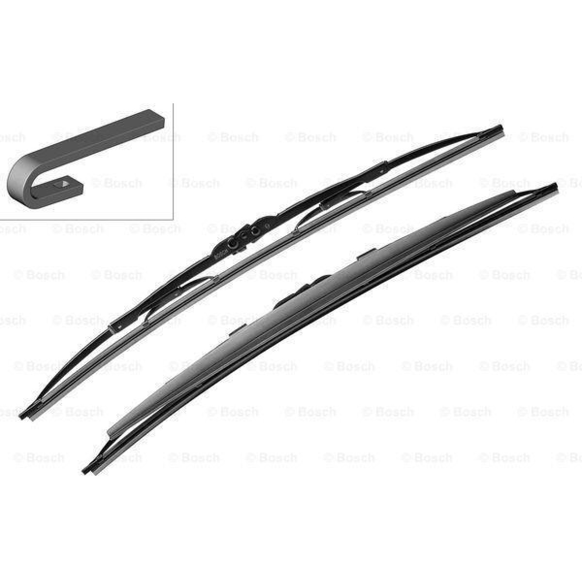 Tīrītāju komplekts Bosch Twin Spoiler 578S, 575/360 mm Tīrītāju komplekts Bosch Twin Spoiler 578S, 575/360 mm