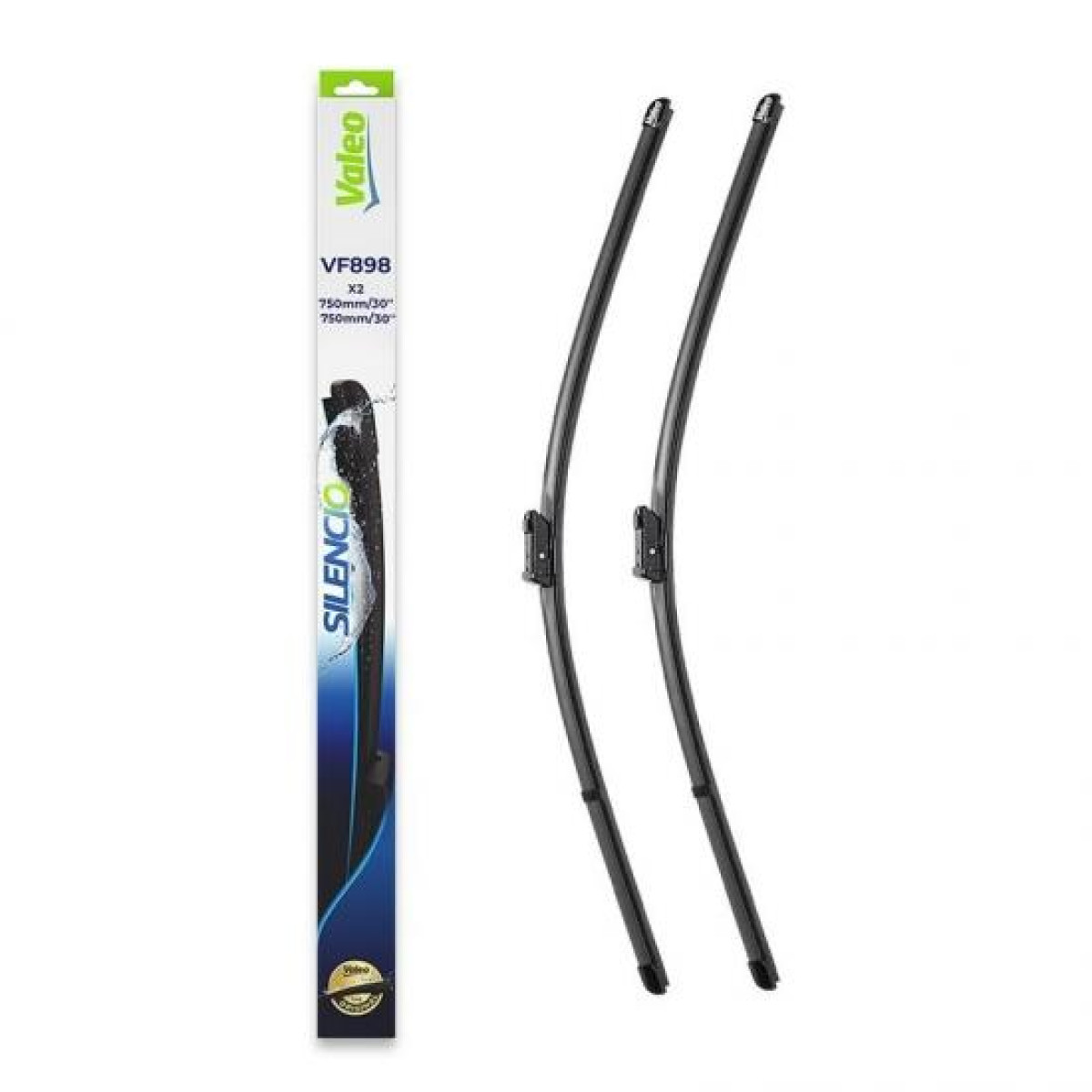 Tīrītāju komplekts Valeo Silencio VF898, 750/750 mm Tīrītāju komplekts Valeo Silencio VF898, 750/750 mm