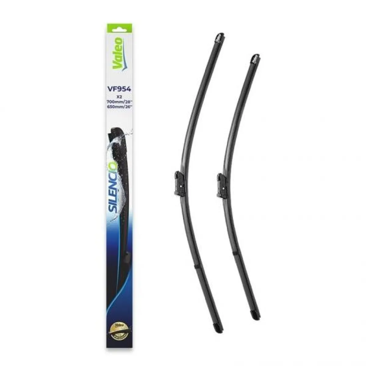 Tīrītāju komplekts Valeo Silencio VF954, 700/650 mm Tīrītāju komplekts Valeo Silencio VF954, 700/650 mm