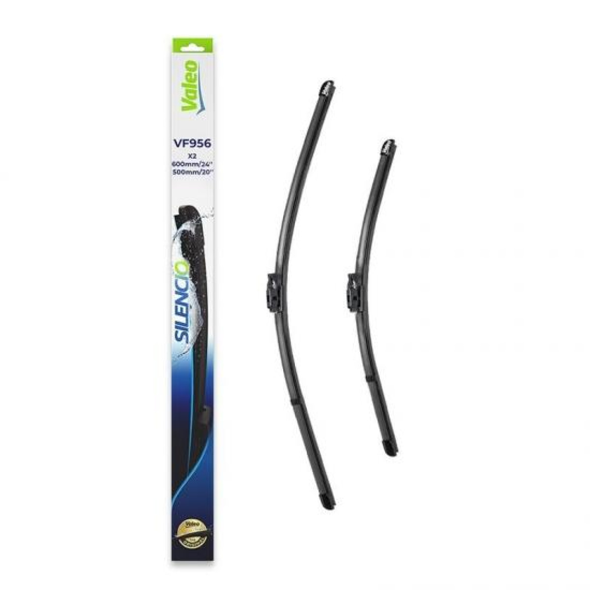 Tīrītāju komplekts Valeo Silencio VF956, 600/500 mm Tīrītāju komplekts Valeo Silencio VF956, 600/500 mm