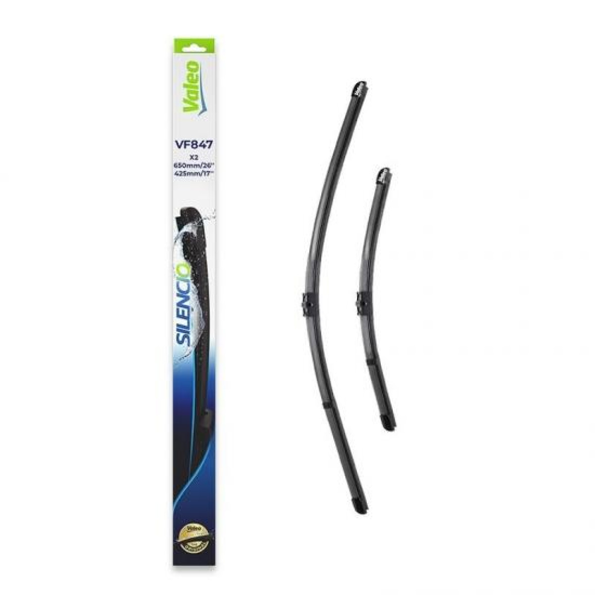 Tīrītāju komplekts Valeo Silencio X.TRM OE VF347, 650/400 mm Tīrītāju komplekts Valeo Silencio X.TRM OE VF347, 650/400 mm