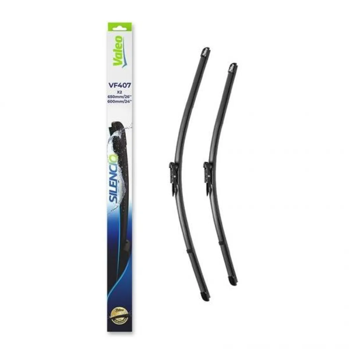 Tīrītāju komplekts Valeo Silencio X.TRM OE VF407, 650/600 mm Tīrītāju komplekts Valeo Silencio X.TRM OE VF407, 650/600 mm