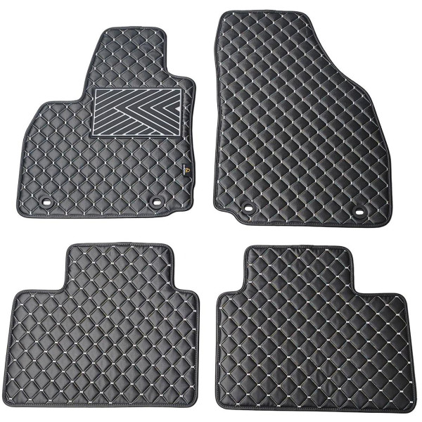Eko ādas paklājiņi QuiltyMats MG ZS no 2024g. (Melna / pelēkas šuves) Eko ādas paklājiņi QuiltyMats MG ZS no 2024g. (Melna / pelēkas šuves)
