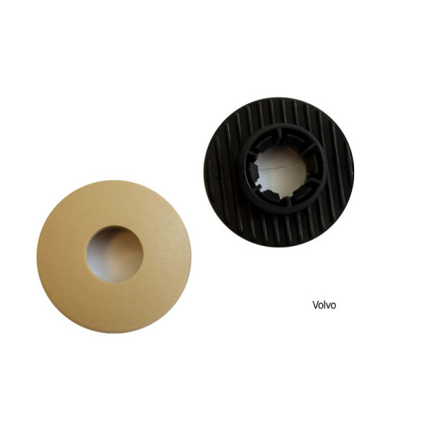 Paklājiņa turētājs, apaļš, bēšs (Volvo)