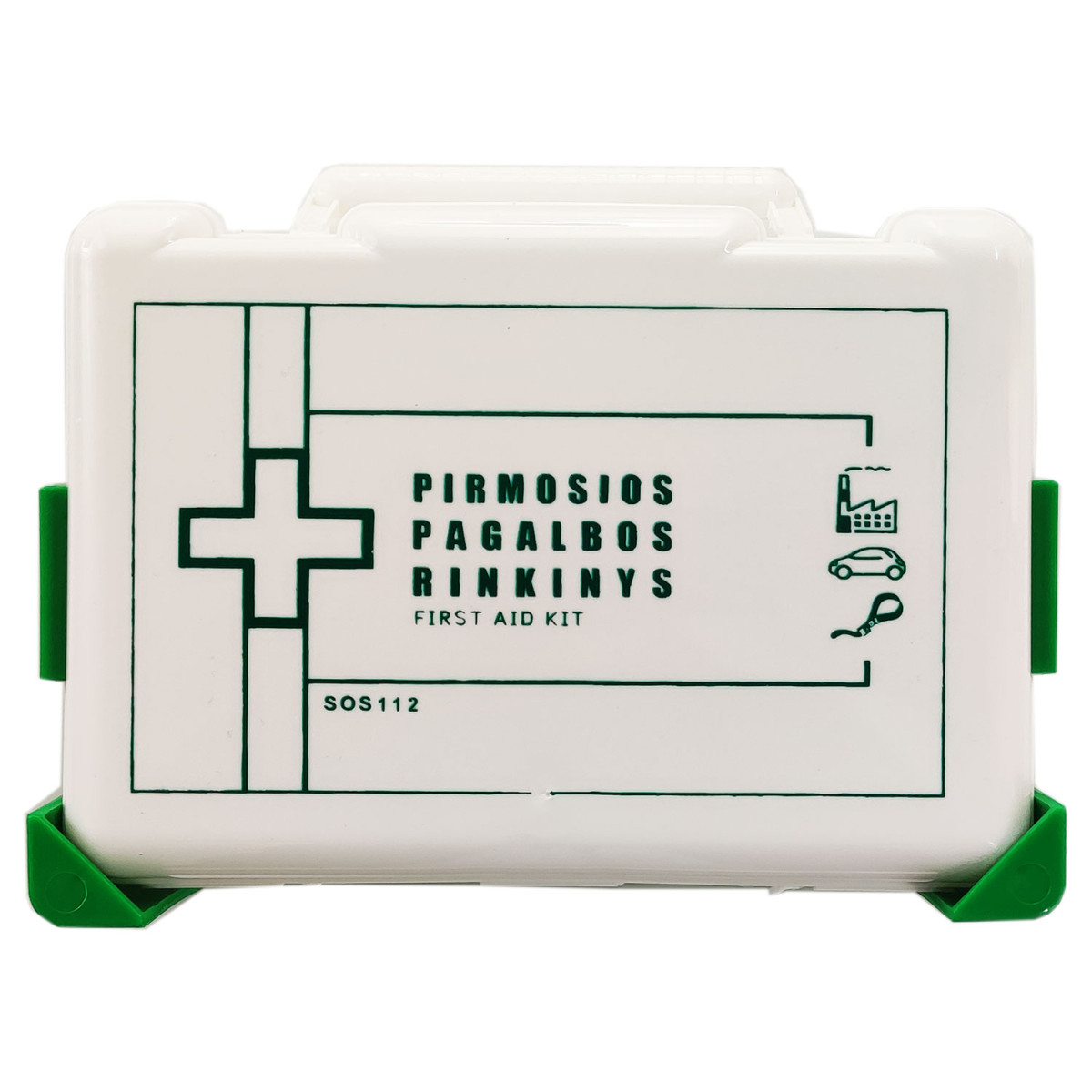 Pirmosios pagalbos rinkinys LT BDL su laikikliu (Nauja sudėtis)