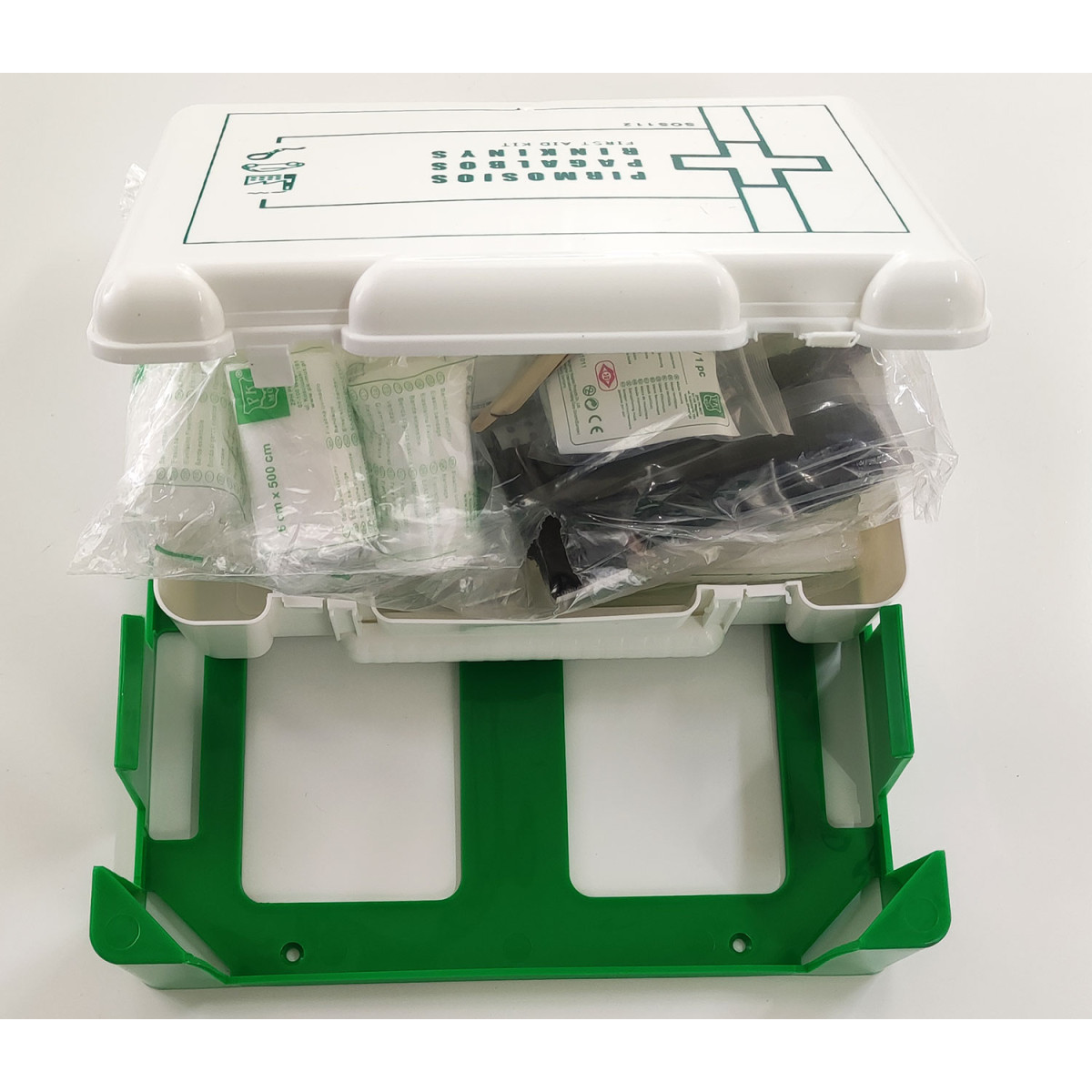 Pirmosios pagalbos rinkinys LT BDL su laikikliu (Nauja sudėtis)