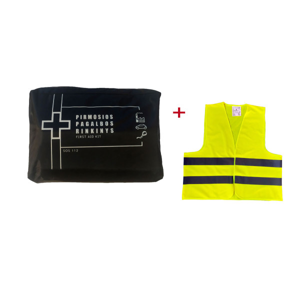 Pirmosios pagalbos rinkinys LT Mv (Naujos sudėties vaistinėlė) + LIEMENĖ