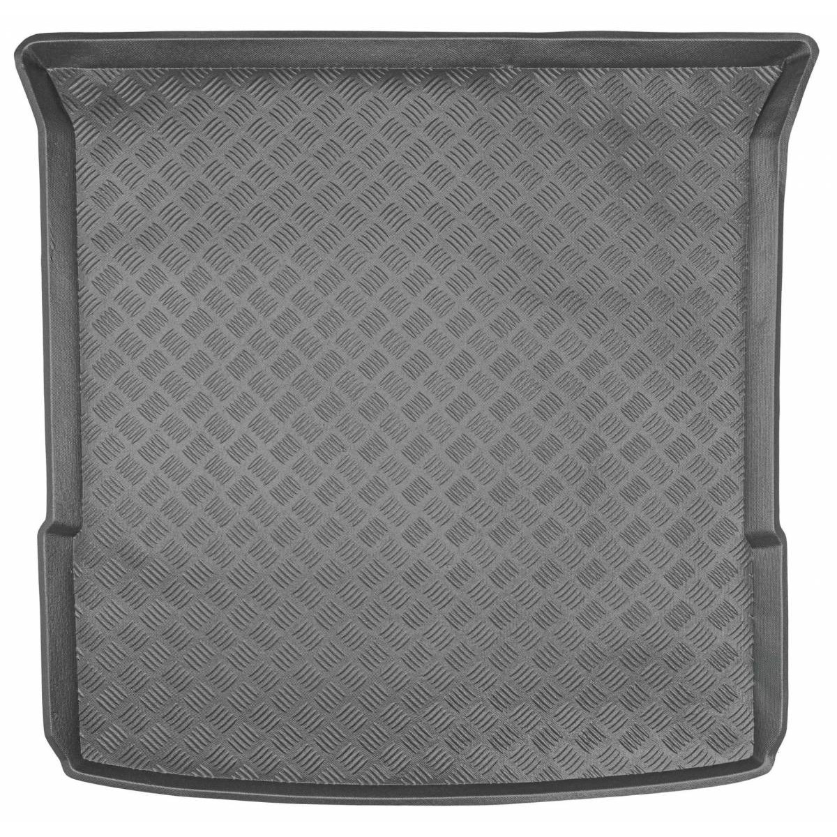 Plastmasas bagāžnieka paklājiņš Skoda Kodiaq no 2024. gada (7 sēdvietas, 3. rinda netiek izmantota)