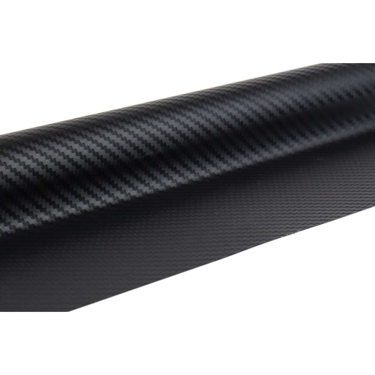 3D oglekļa šķiedras folija, melna, 30 cm x 150 cm, AMIO-02598