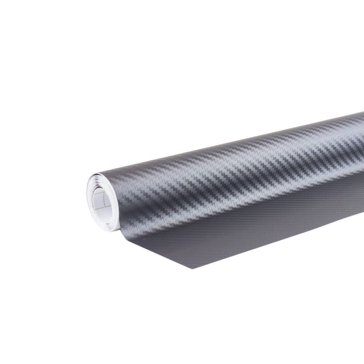 3D oglekļa šķiedras folija, grafīta krāsā, 30 cm x 150 cm, AMIO-02599