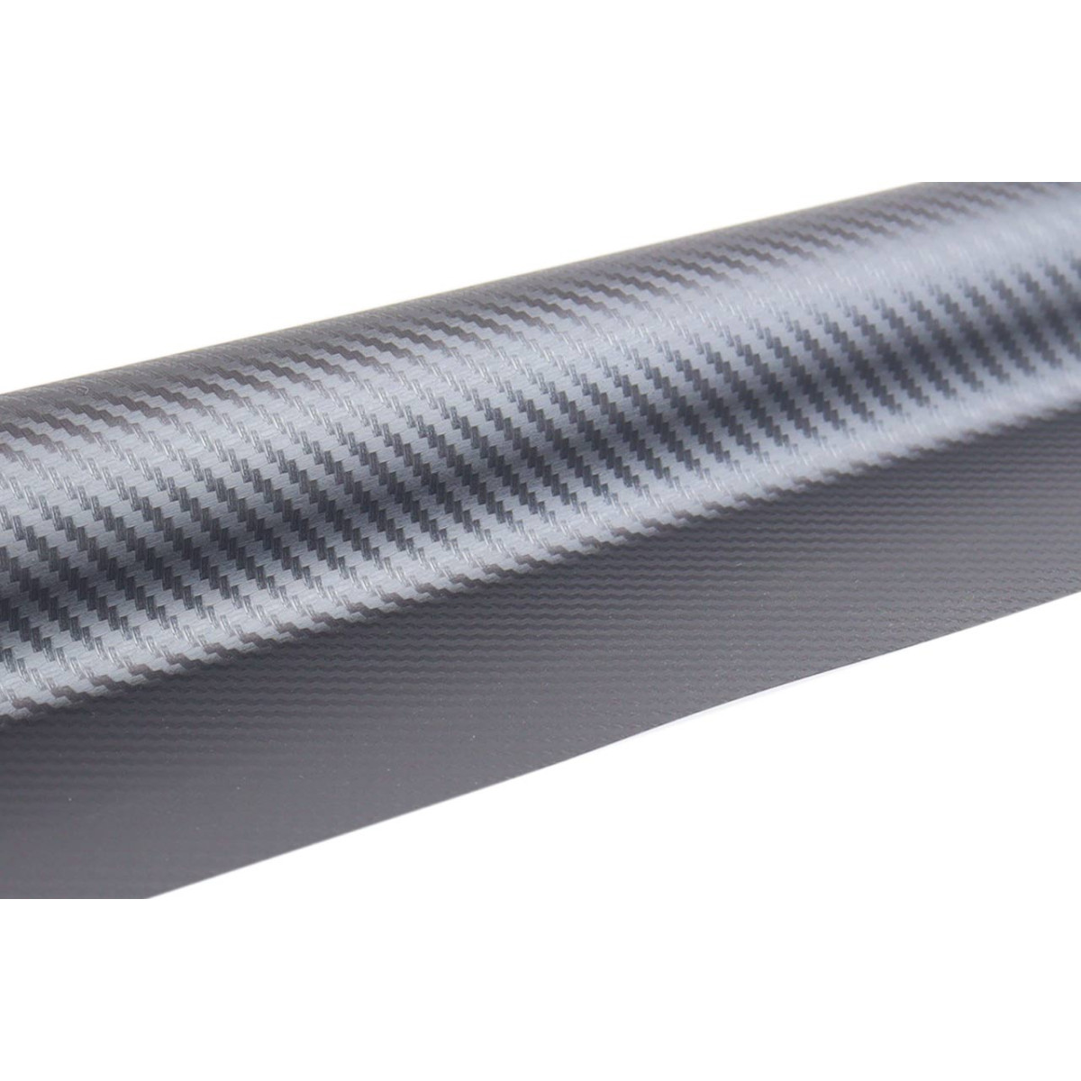 3D oglekļa šķiedras folija, grafīta krāsā, 30 cm x 150 cm, AMIO-02599