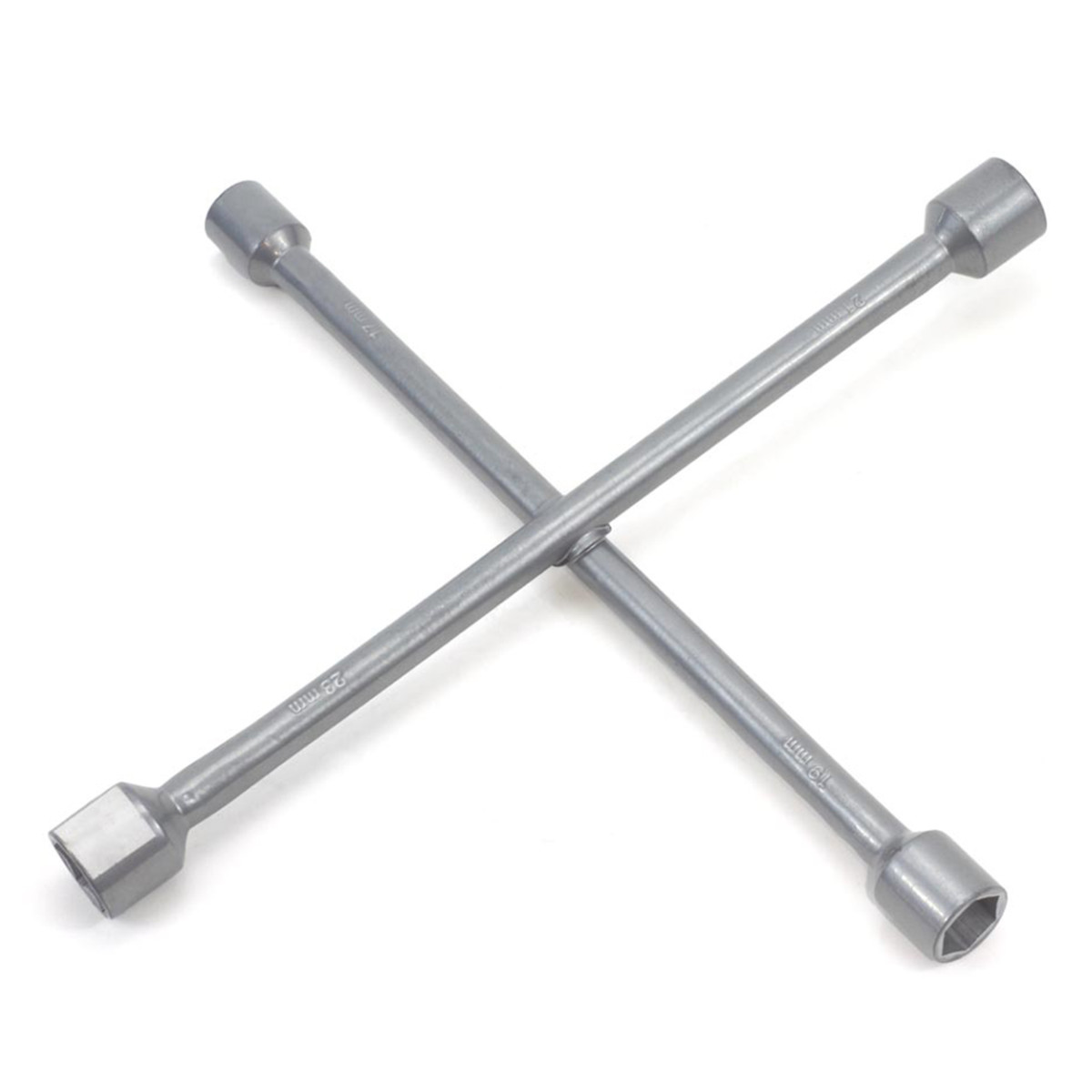 Automobiļu krustveida uzgriežņu atslēga 17-19-21-23 mm CWW-02 AMIO-01391