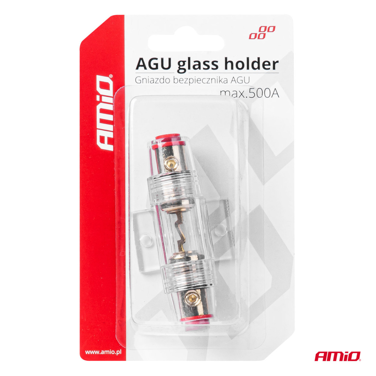 AGU drošinātāja turētājs AMIO-03508