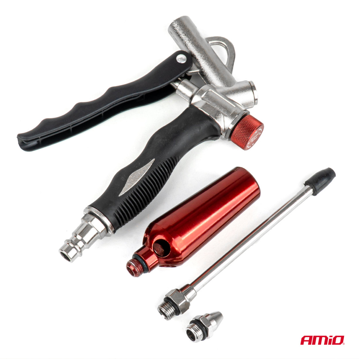 Pneimatiskā pūšanas pistole ar Venturi uzgali, 1/4", AMIO-04928