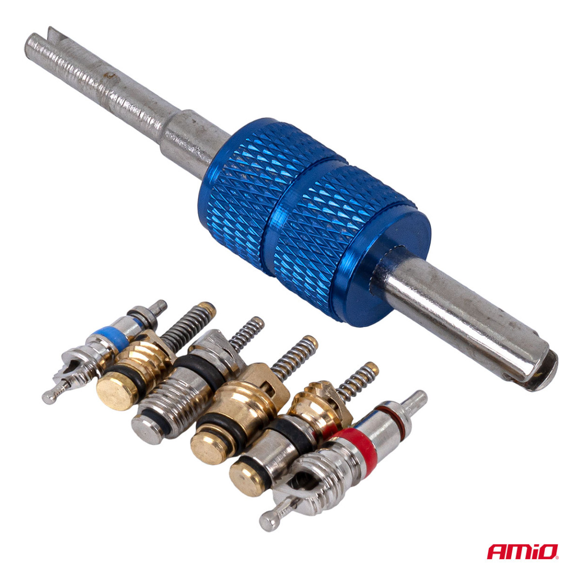 Gaisa kondicionēšanas sistēmas vārstu komplekts, 61 gab. AMIO-04446