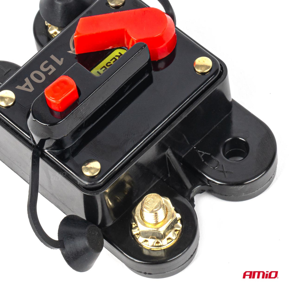 Automātiskais automašīnas drošinātājs/automātiskais slēdzis 12–48 V 150 A AMIO-03829