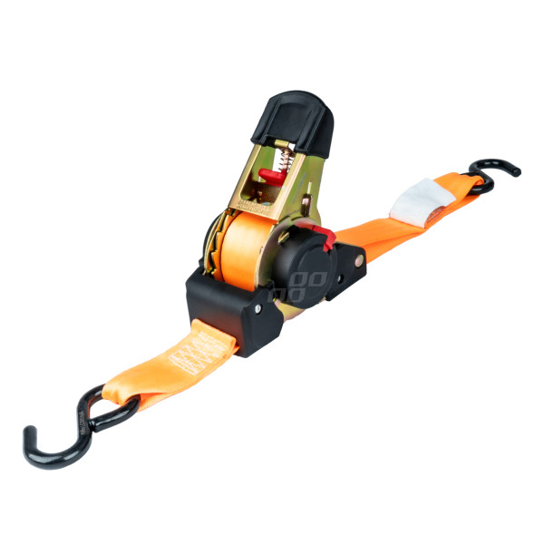 Kravas nostiprināšanas siksna ar automātisko uzvilkšanas mehānismu 1000/500 kg, 4 m x 38 mm, S-TYPE AMIO-03320