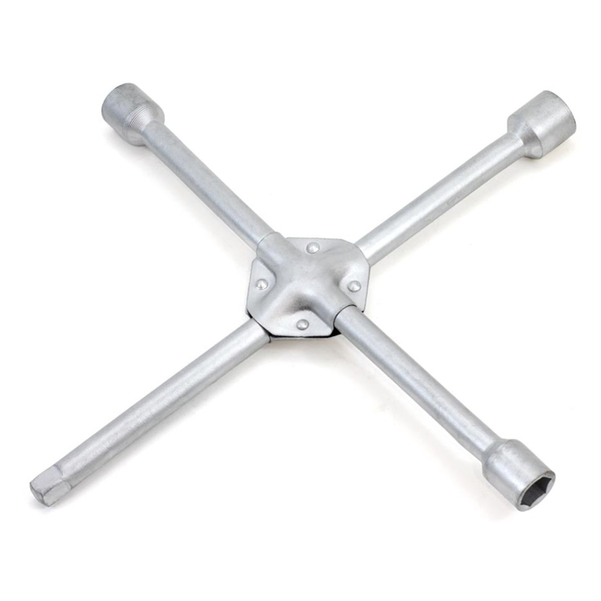 Automobiļa krustveida uzgriežņu atslēga 17-19-21 mm ½" AMIO-01278