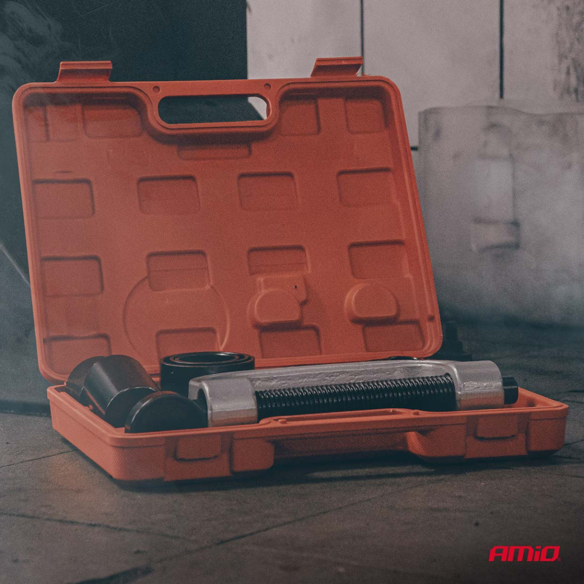 Lodveida šarnīru presēšanas komplekts AMIO-04766