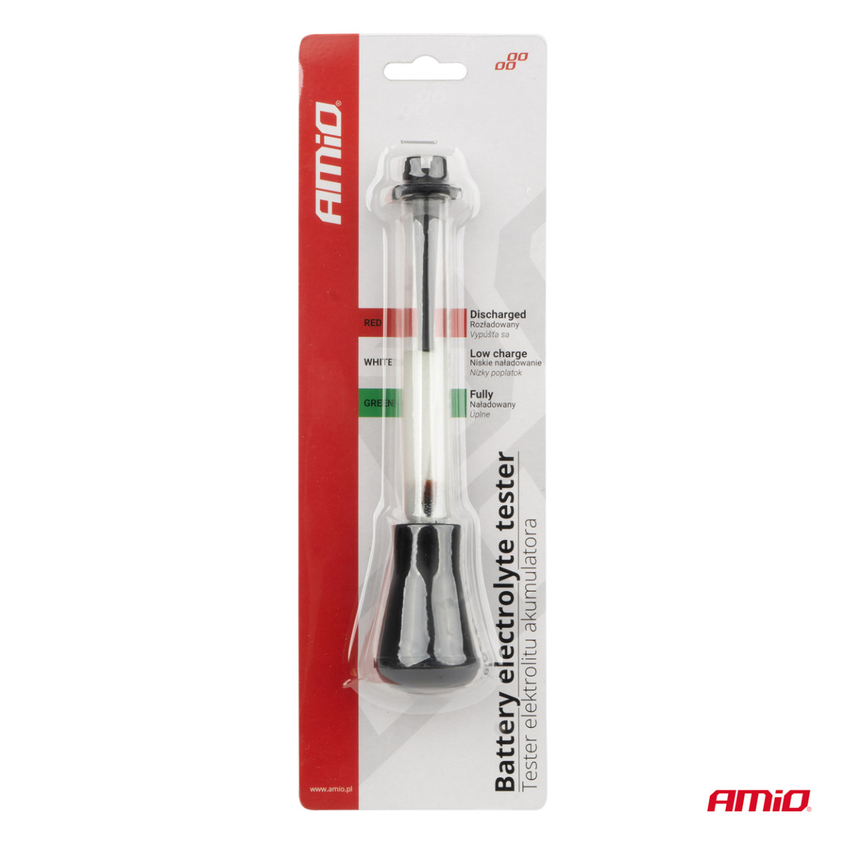 Akumulatora elektrolīta testeris TEST-01 AMIO-01249