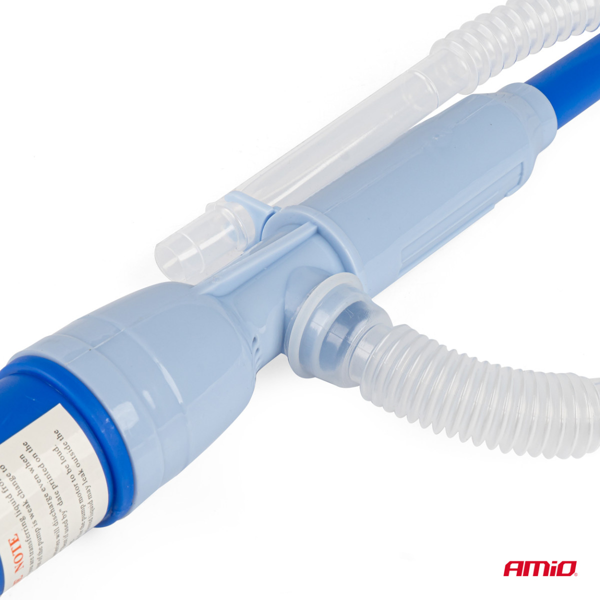 Ar akumulatoru darbināms eļļas un šķidruma sūkšanas sūknis AMIO-03120