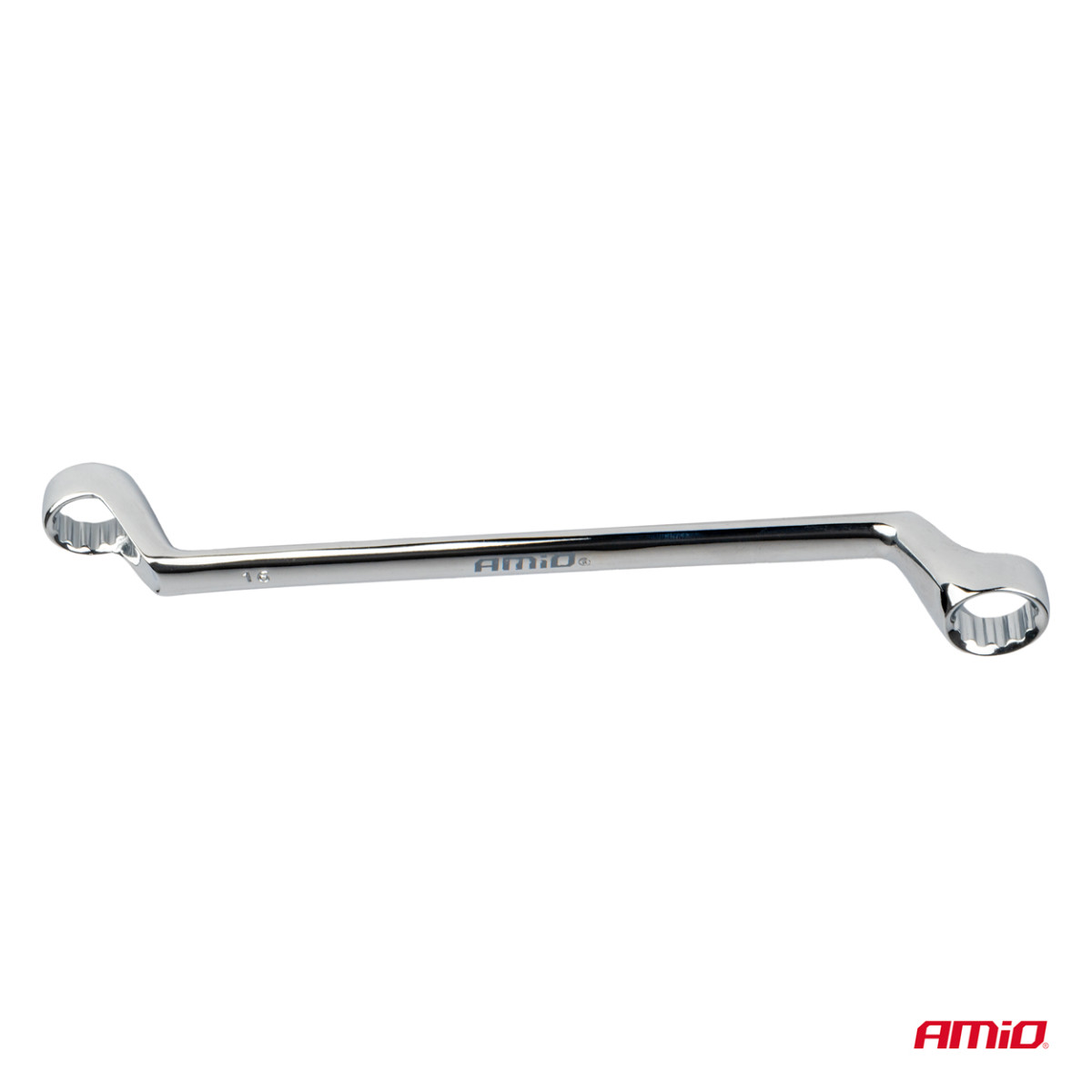 Kombinēto atslēgu komplekts, saliektas 6-22 mm, 8 gab., AMIO-04196