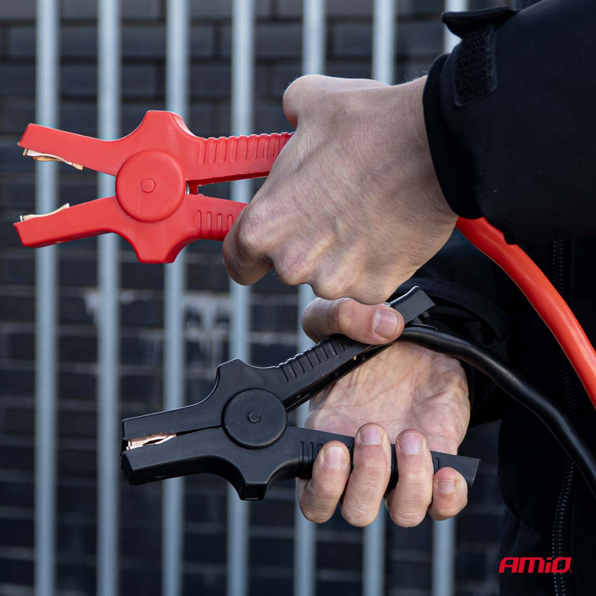 Palaišanas kabeļi 480A 4,5 m TÜV AMIO-04595