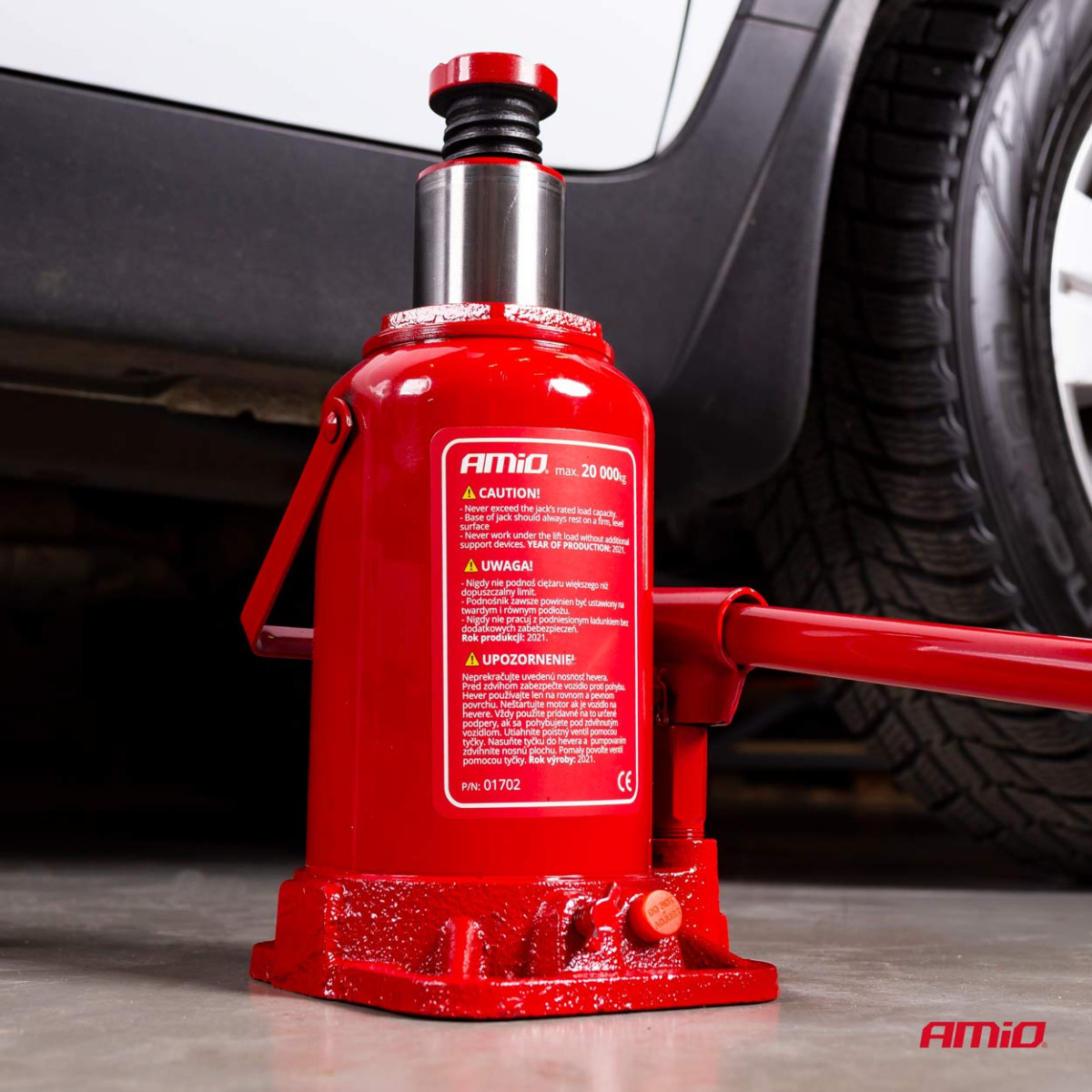 Hidrauliskais stabu pacēlājs 20 t, AMIO-01702