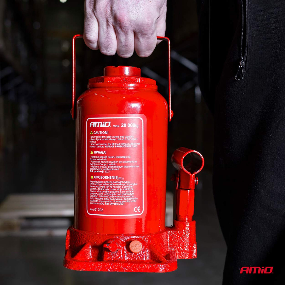 Hidrauliskais stabu pacēlājs 20 t, AMIO-01702